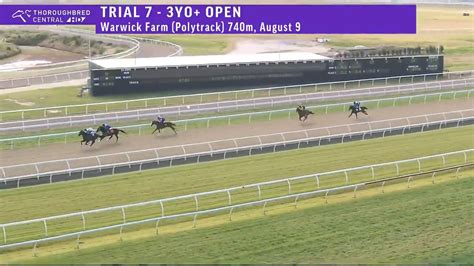 warwick farm trials results today.